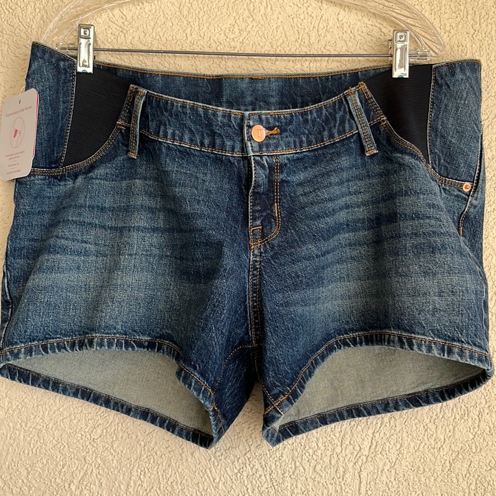 NWT isabel MATERNITY Shorts  MIDI SHORT   SHORT MIDI  size 12